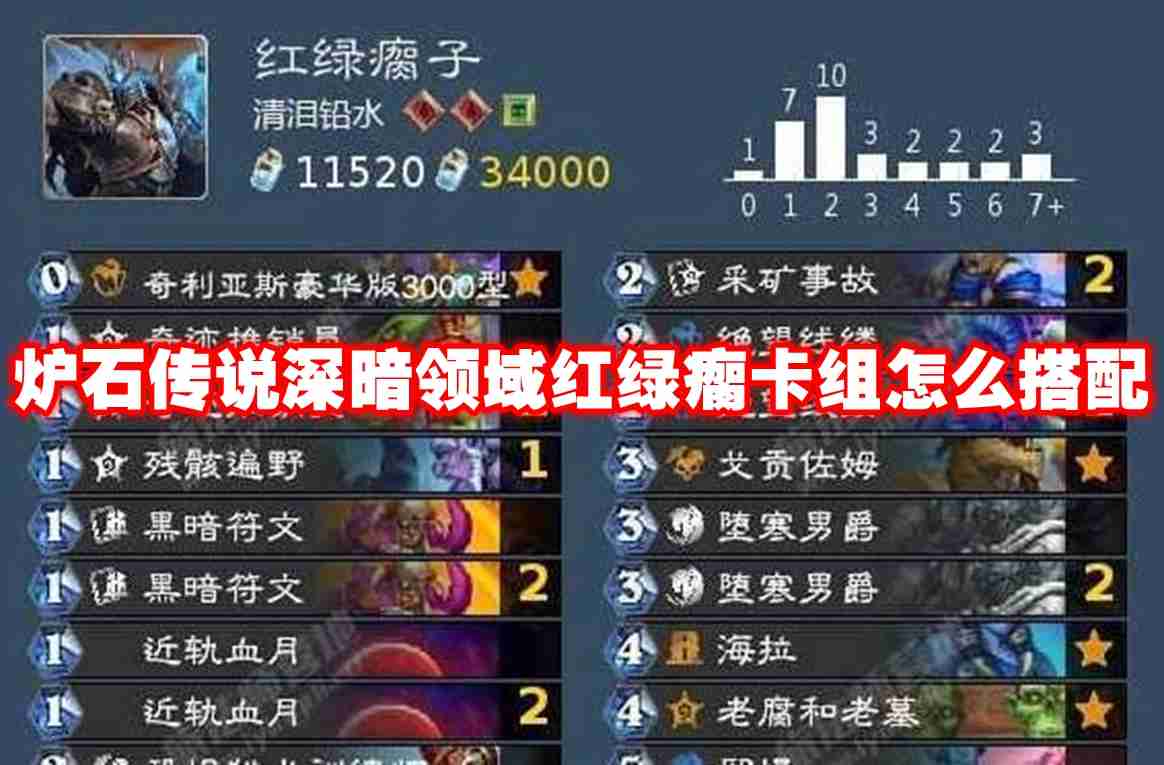 炉石传说深暗领域红绿瘸卡组怎么搭配 炉石传说深暗领域红绿瘸卡组搭配攻略