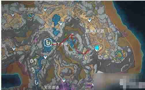 原神层岩巨渊地下矿区怎么钓鱼 层岩巨渊地下矿区钓鱼点所在位置及前往方法分享