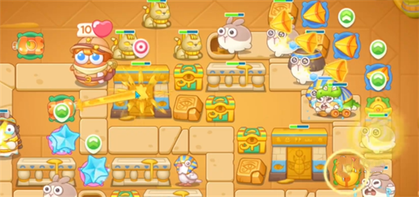 保卫萝卜4法老归来第117关图文攻略 保卫萝卜4法老归来117金萝卜道具全清过关技巧