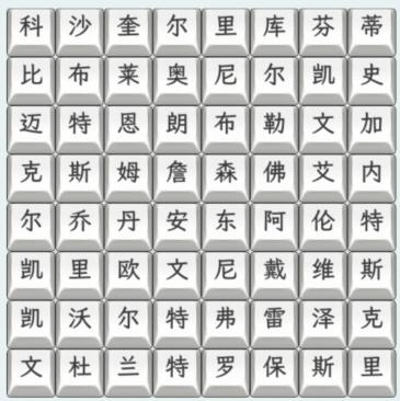 文字找茬大师篮球巨星2怎么过关 文字找茬大师连上篮球巨星名字通关步骤详细流程