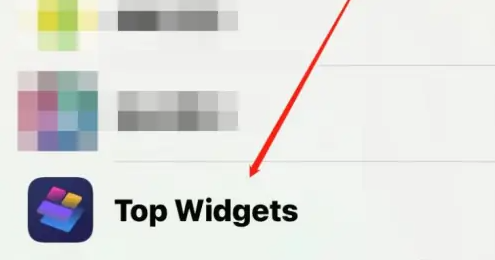 top widgets怎么布置桌面 Top Widgets添加手机桌面方法