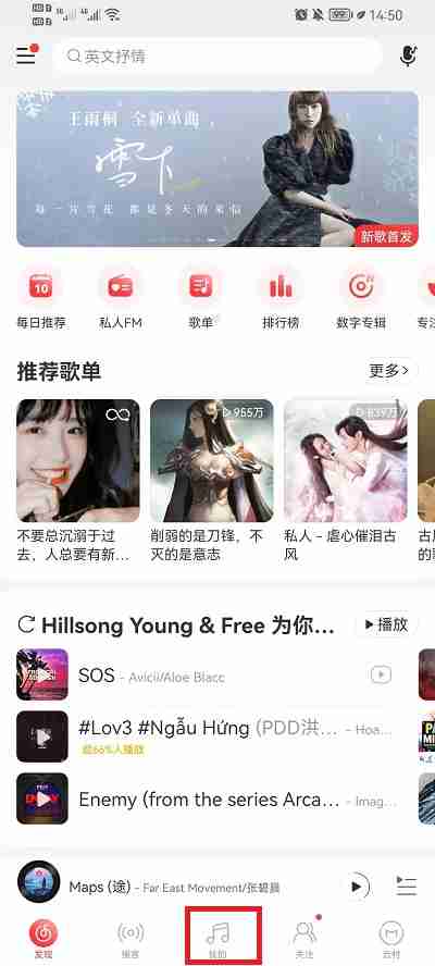网易云音乐自定义背景怎么修改 网易云音乐自定义背景修改方法
