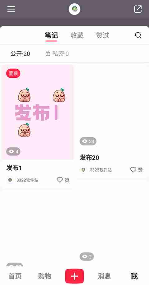 小红书自己的笔记怎么置顶 小红书自己的笔记置顶方法