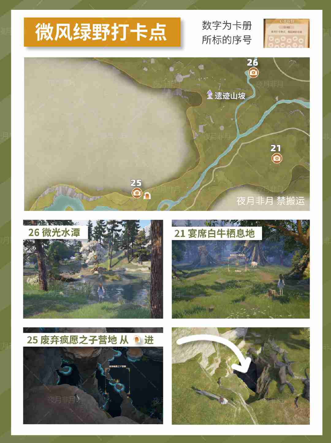 无限暖暖拍照打卡位置在哪里 无限暖暖世界巡游位置全攻略