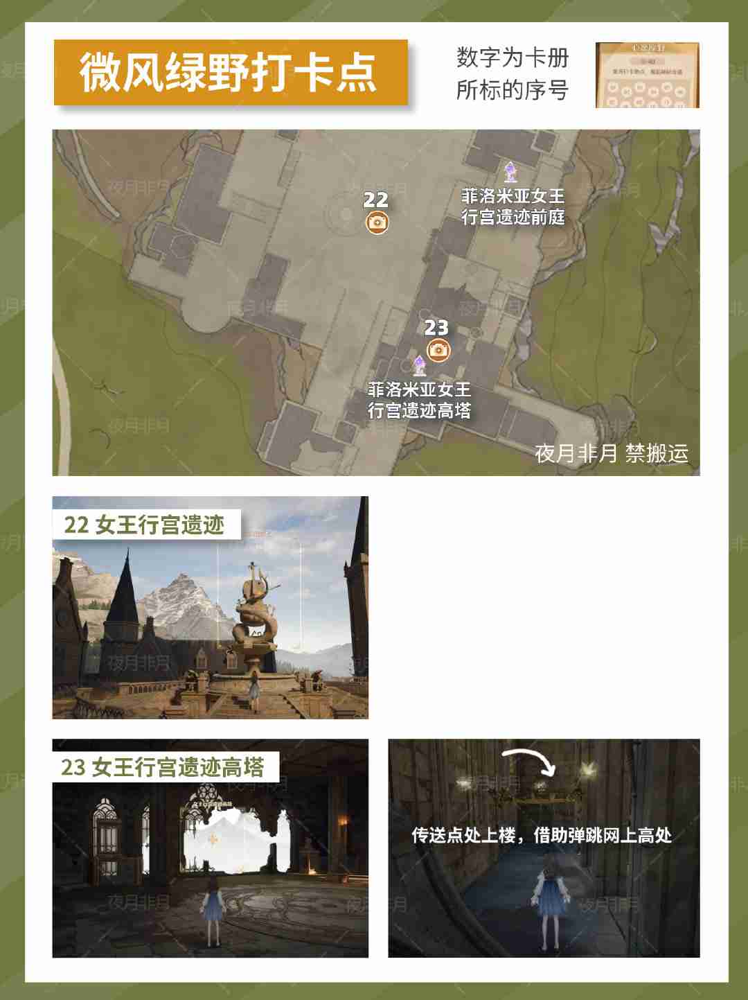 无限暖暖拍照打卡位置在哪里 无限暖暖世界巡游位置全攻略