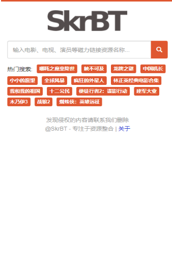 skrbt搜索引擎入口地址 skrbt最新网址入口