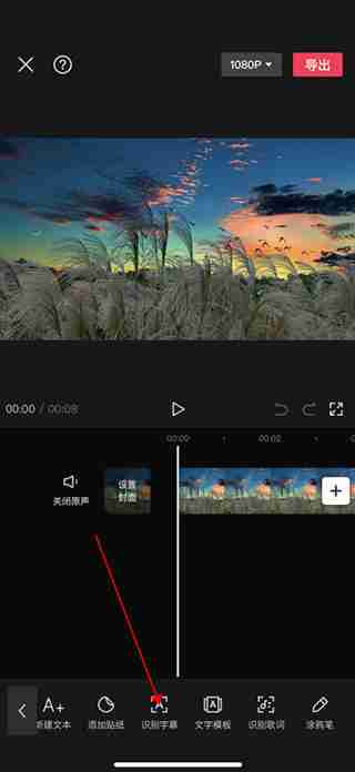 剪映怎么自动识别字幕 剪映自动识别字幕方法教程