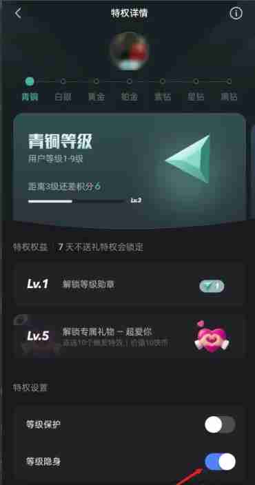 快手隐藏级别在哪 快手关闭等级隐身攻略