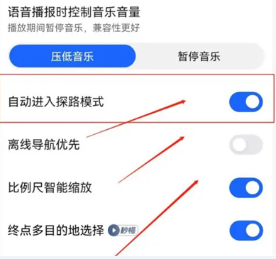 高德地图探路模式怎么设置 高德地图探路模式设置教程