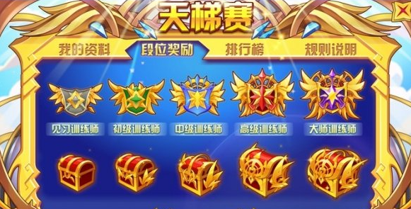 洛克王国天梯段位有哪些 天梯段位等级划分一览