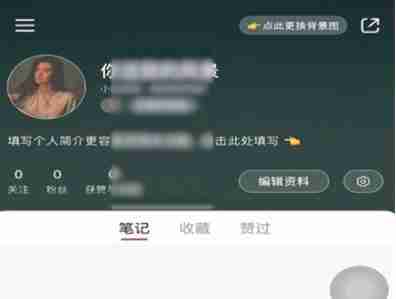 小红书APP怎么设置背景图 小红书APP设置背景图操作教程