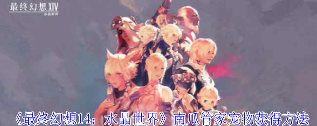 最终幻想14:水晶世界南瓜管家宠物怎么获得 南瓜管家宠物获得方法