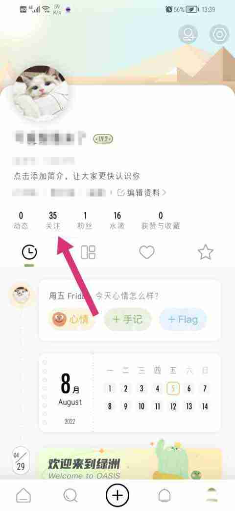 绿洲怎样进行优化关注 绿洲批量取关教程分享