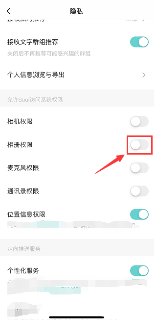 soul相册权限在哪开 soul相册权限开启步骤分享