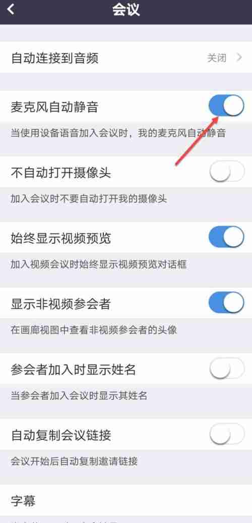 Umeet网络会议麦克风自动静音如何开启 Umeet网络会议麦克风自动静音设置步骤介绍