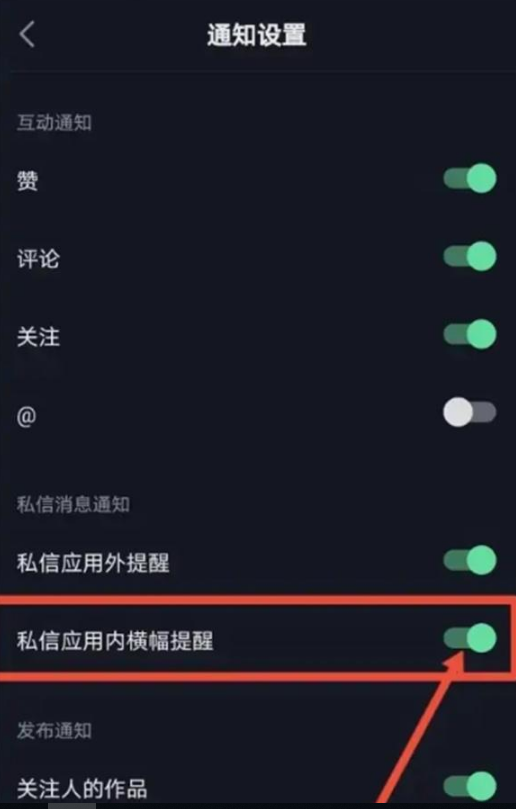 抖音极速版怎么设置私信应用内横幅提醒 抖音极速版设置私信在应用内提醒步骤一览