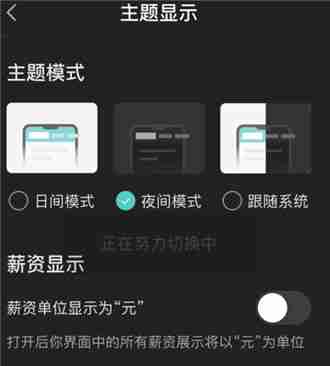 Boss直聘如何开启夜间模式 Boss直聘打开夜间模式操作步骤