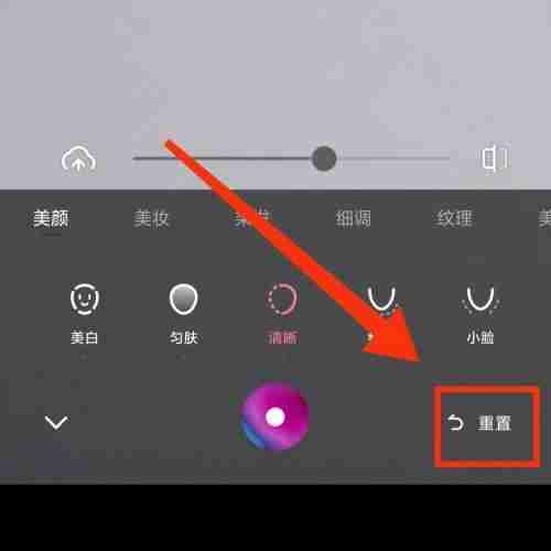 一甜相机怎么恢复默认设置 一甜相机APP重置美颜参数操作分享