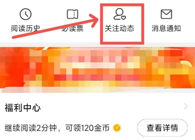 七猫小说在哪查看我的关注动态 七猫小说我的关注动态查看教程分享