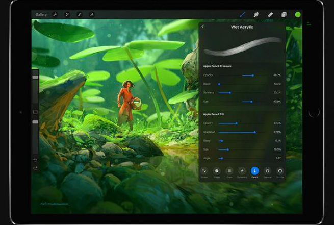 procreate如何调整图层透明度 procreate图层透明度设置教程分享