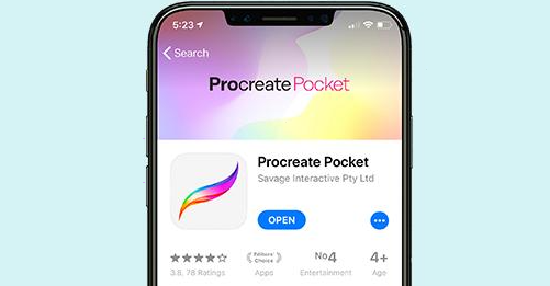 procreate pocket怎么画圆
