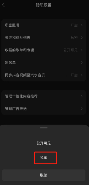 汽水音乐在哪私密关注和粉丝列表 汽水音乐私密关注和粉丝列表操作介绍