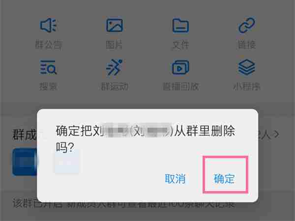 钉钉管理员怎么删除群内成员 钉钉管理员踢人出群方法介绍