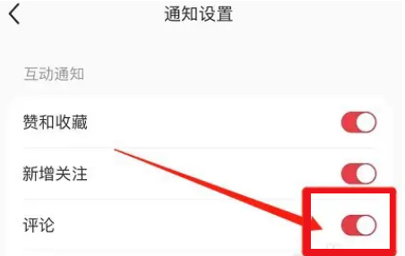 小红书怎么设置评论互动通知 小红书开启评论互动通知方法介绍