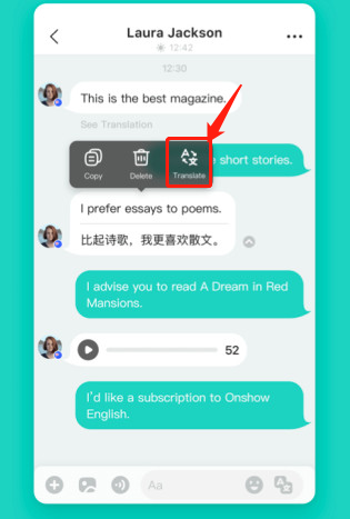 yeetalk怎么翻译 yeetalk语言翻译功能使用教程介绍