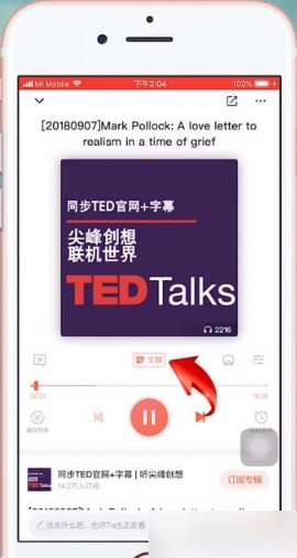 喜马拉雅听书在哪里打开字幕 喜马拉雅听书查看字幕教程分享