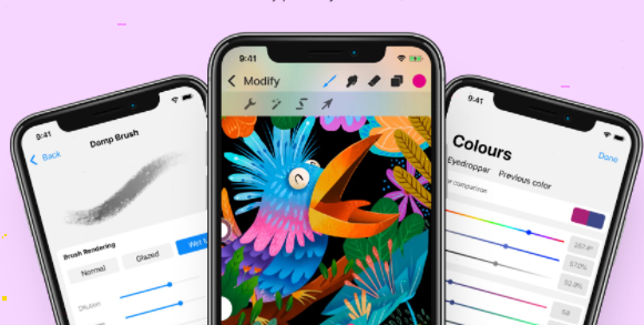 procreate pocket怎么预览作品