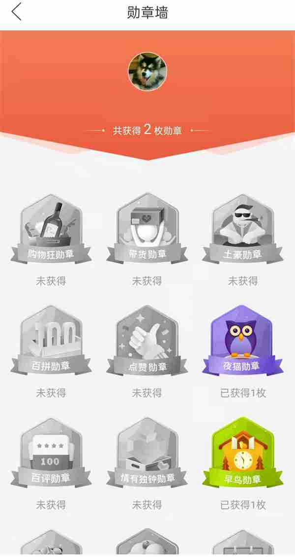 拼多多勋章墙在哪里查看 拼多多查询获得勋章教程一览