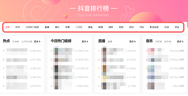 抖音热门榜单如何查询 抖音热点视频查看教程分享