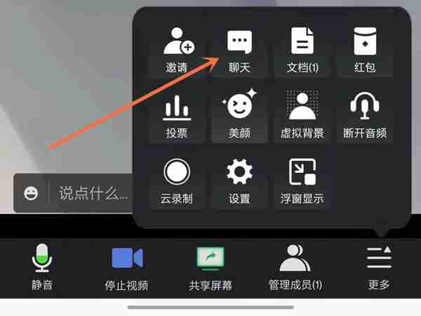 腾讯会议怎么打字发言 腾讯会议文字聊天方法教程一览