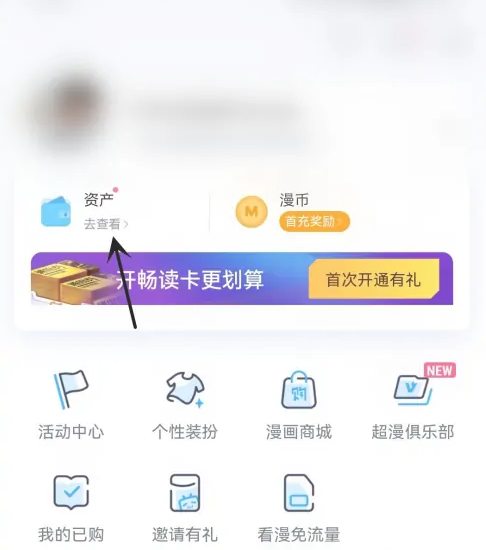 哔哩哔哩漫画资产在哪看 哔哩哔哩漫画资产查看方法介绍