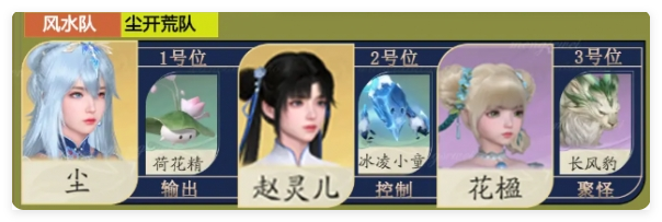 仙剑世界长风豹阵容怎么搭配