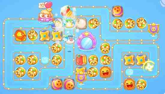 保卫萝卜4海的闺女第104关怎么过 海的闺女第104关无伤金萝卜通关攻略