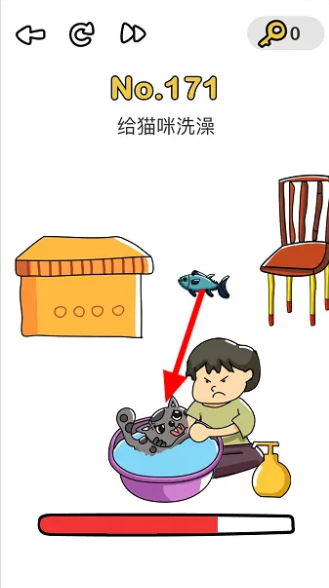 脑洞大师给猫咪洗澡 脑洞大师给猫咪洗澡通关攻略