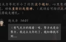 燕云十六声赵大力好感度提升技巧 燕云十六声赵大力对话选择全解析