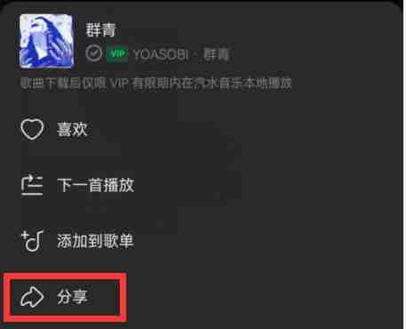 汽水音乐有一起听的功能吗