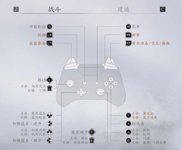 燕云十六声手柄怎么玩 手柄操作指南