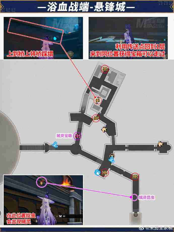 崩坏星穹铁道浴血战端宝箱位置 崩铁浴血战端悬锋城宝箱位置在哪