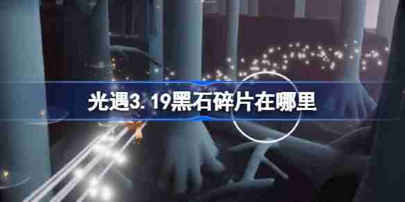 光遇3.19黑石碎片在哪里 光遇3月19日黑石碎片位置攻略
