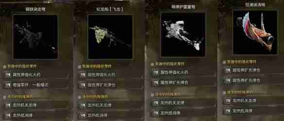 怪物猎人荒野属性重弩怎么配装 属性重弩配装分享