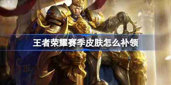 王者荣耀赛季皮肤怎么补领 王者荣耀赛季皮肤领取攻略