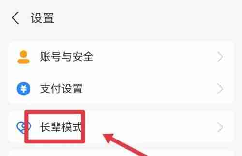 支付宝长辈模式没了怎么恢复