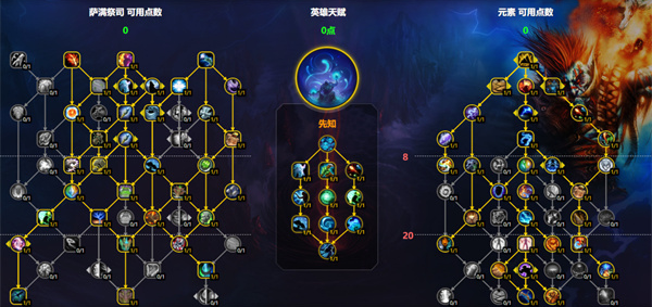 魔兽世界元素萨天赋怎么加 11.1元素萨天赋加点推荐