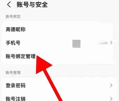 高德地图怎么解绑支付宝账号