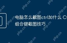 电脑怎么截图ctrl加什么 Ctrl组合键截图技巧