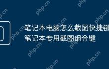 笔记本电脑怎么截图快捷键 笔记本专用截图组合键